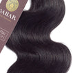 Body Wave Virgin Human Hair Bundle with Frontal / 8A Natural Black