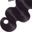 Body Wave Virgin Human Hair Bundle with 4x4 Closure / 8A Natural Black