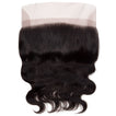 Body Wave Virgin Human Hair Bundle with Frontal / 8A Natural Black
