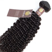 Jerry Curl Virgin Remy Human Hair Extensions / 8A Natural Black