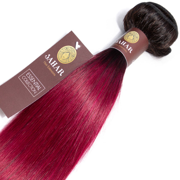 Fuchsia Hair Extensions Straight Remy | Sahar Hair