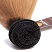 Strawberry Blonde 3 Bundles Human Hair Weave / Straight Dip Dye