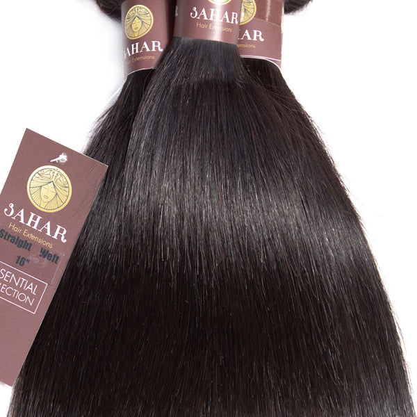 Silky Human Hair 3 Bundles