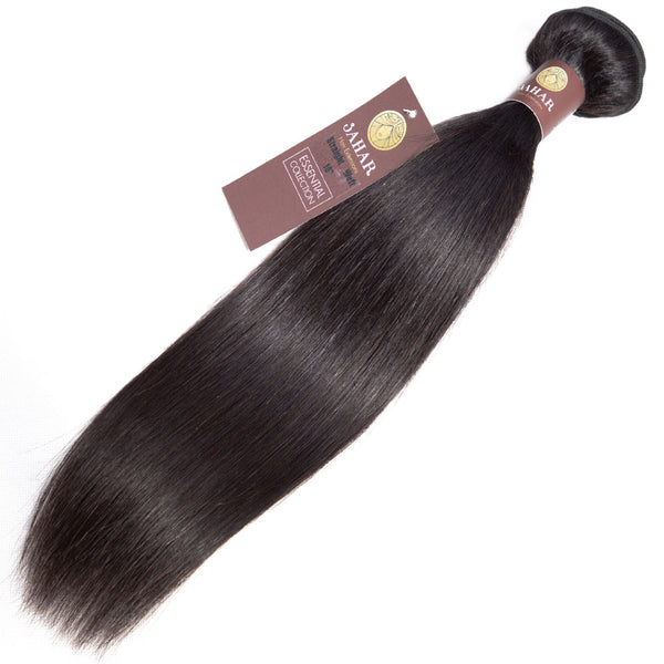 Black Hair Extensions Straight Weft | Sahar Hair