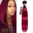 Fuchsia Hair Extensions Straight Remy | Sahar Hair