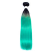 Green Hair Extensions Straight Remy | Sahar Hair