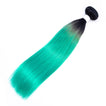 Green Hair Extensions Straight Remy | Sahar Hair