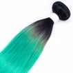 Green Hair Extensions Straight Remy | Sahar Hair