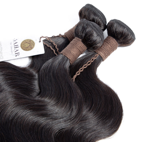PREMIUM 10A Peruvian Hair Bundle with Closure / Body Wave