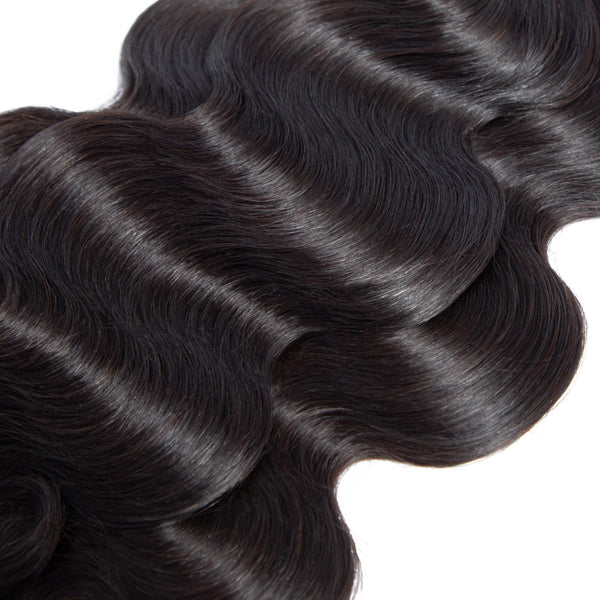PREMIUM 10A Peruvian Hair Bundle with Closure / Body Wave
