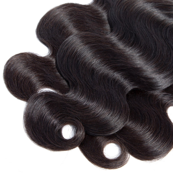 PREMIUM 10A Peruvian Hair Bundle with Closure / Body Wave