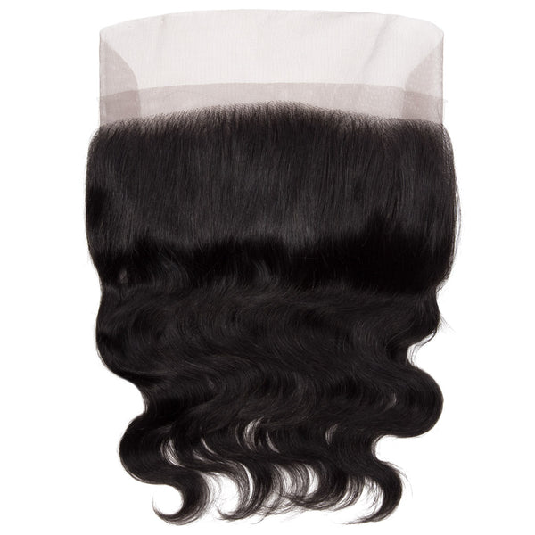 PREMIUM 10A Brazilian Virgin Remy Hair Frontal 4x13 Inch Body Wave - Free Part