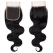 PREMIUM 10A Peruvian Virgin Remy Hair Closure 4x4 Inch Body Wave - Free Part