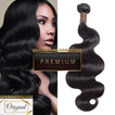 Natural Black Hair Extensions Body Wave Brazilian | Sahar Hair