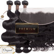 PREMIUM 10A Peruvian Hair Bundle with Frontal / Body Wave