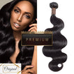 Natural Black Hair Extensions Body Wave Peruvian | Sahar Hair