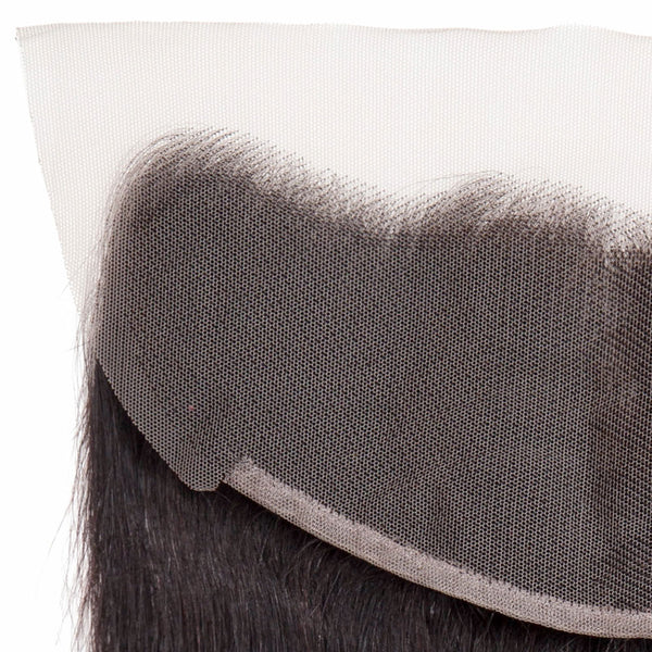 PREMIUM 10A Peruvian Virgin Remy Hair Frontal 4x13 Inch Straight - Free Part
