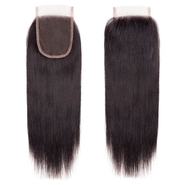 PREMIUM 10A Peruvian Hair Bundle with Closure / Straight