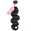 Body Wave Human Hair Extensions Natural / 6A Black