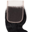 Body Wave Human Hair Bundle with Closure / 6A Black