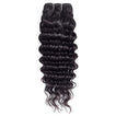 Deep Wave Human Hair Extensions / 6A Black