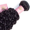 Jerry Curl Human Hair Extensions / 6A Black
