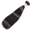 Straight Human Hair Extensions / 6A Black