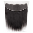 Straight Human Hair Bundle with Frontal / 6A Black