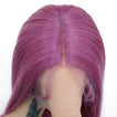 Tara Straight Human Hair T Part Lace Front Wig #Purple