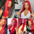 Tara Straight Human Hair T Part Lace Front Wig # Red