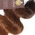 Ombre Chocolate Brown / Auburn 3 Bundles Remy Hair Extensions / Body Wave