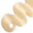 Beach Blonde Remy Human Hair Bundle with Closure / Body Wave