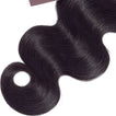 Body Wave Virgin Human Hair Bundle with Frontal / 8A Natural Black