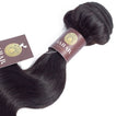 Body Wave Virgin Human Hair Bundle with Frontal / 8A Natural Black