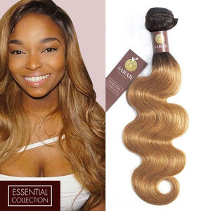 Strawberry Blonde Hair Extensions Body Wave Remy | Sahar Hair