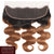 Auburn Remy Hair Frontal 4x13 Inch Body Wave - Free Part Dip Dye