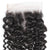 Deep Curls Virgin Human Hair Closure 4x4 Inch Free Part / 8A Natural Black