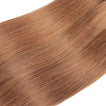 Auburn Remy Hair Bundle with Closure / Straight Dip Dye