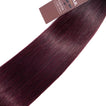 Dark Red Hair Extensions Straight Remy | Sahar Hair
