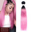 Pink Hair Extensions Straight Remy | Sahar Hair