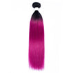 Dark Pink Hair Extensions Straight Remy | Sahar Hair