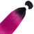 Dark Pink Hair Extensions Straight Remy | Sahar Hair