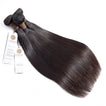 PREMIUM 10A Straight 3 Bundles Brazilian Virgin Remy Hair Extensions