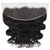 Body Wave Human Hair Lace Frontal 4x13 Inch Free Part / 6A Black
