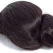 Loose Wave Human Hair Bundle with Frontal / 6A Black