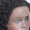 Alina Kinky Human Hair Lace Front Wig Natural Black