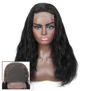Kayla Body Wave Human Hair Lace Closure Wig Natural Black