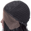 Kylee Short Straight Bob Human Hair Wig with Lace Middle Parting