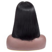 Sonia Straight Long Bob Human Hair Wig with Lace Middle Parting