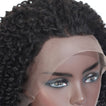 Tami Jerry Curl Human Hair Lace Front Wig Natural Black